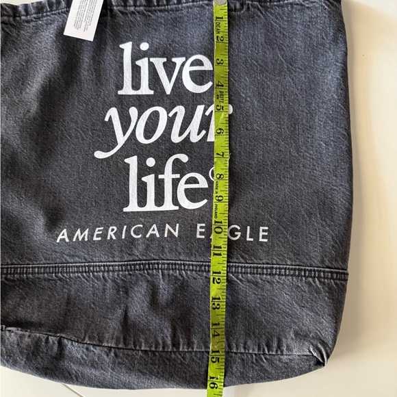 American Eagle Outfitters Black Tote Bag - Picture 2 of 2